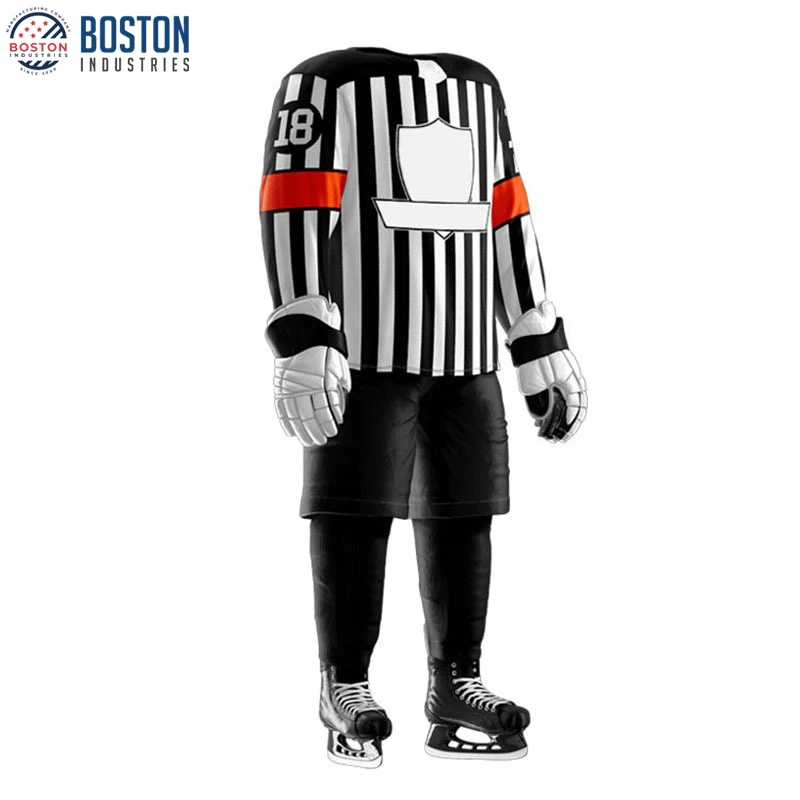 Командная форма с сублимационным названием для хоккея шайбой на заказ