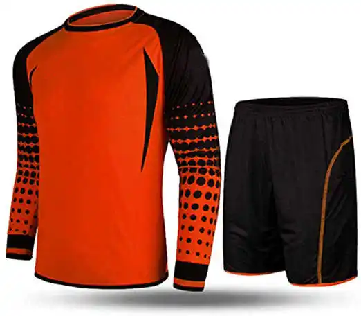 Long Sleeves Custom Factory New Design Sublimation Printing OEM Logos Soccer Jersey Wear for Football Club Uniform Kits