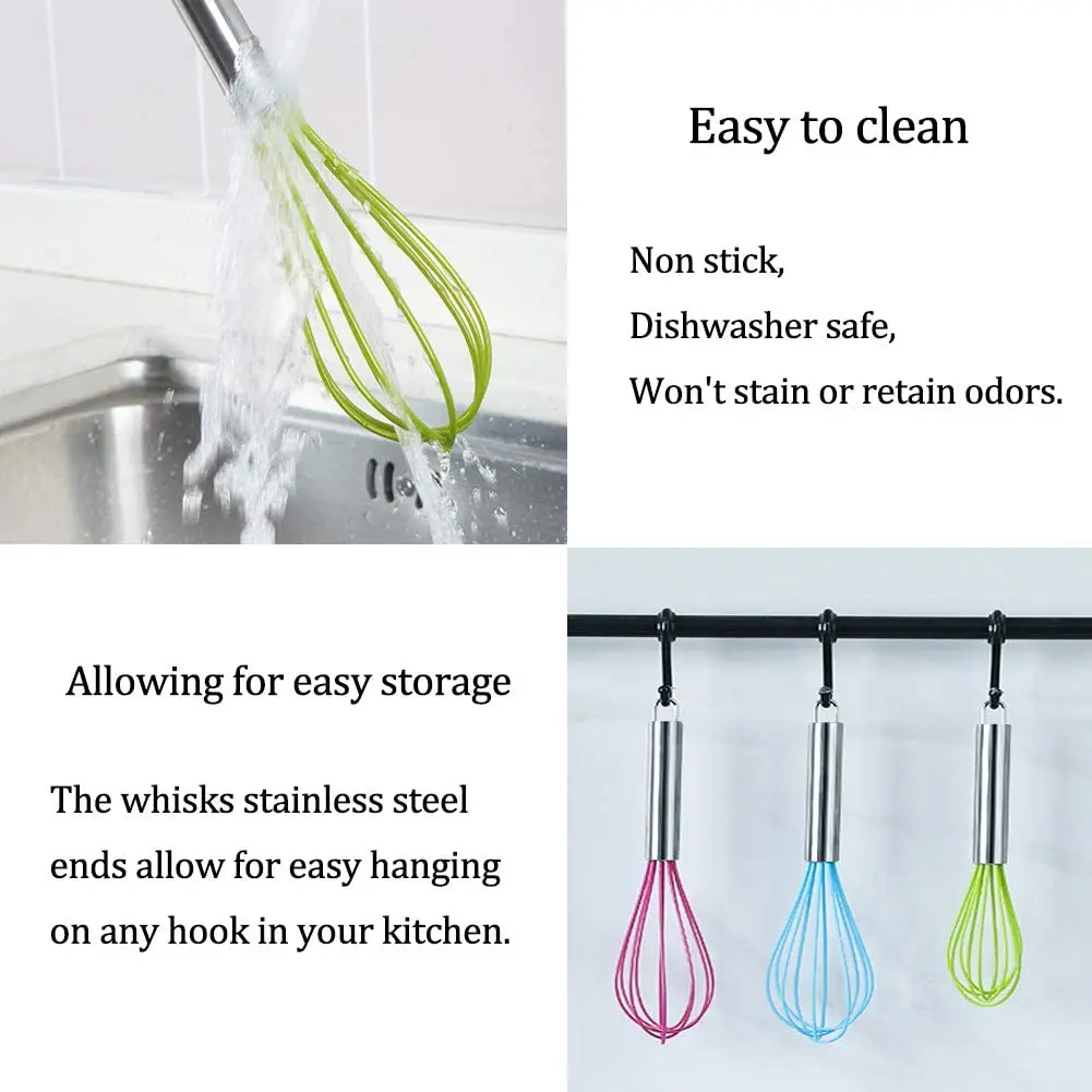 silicone egg whisk