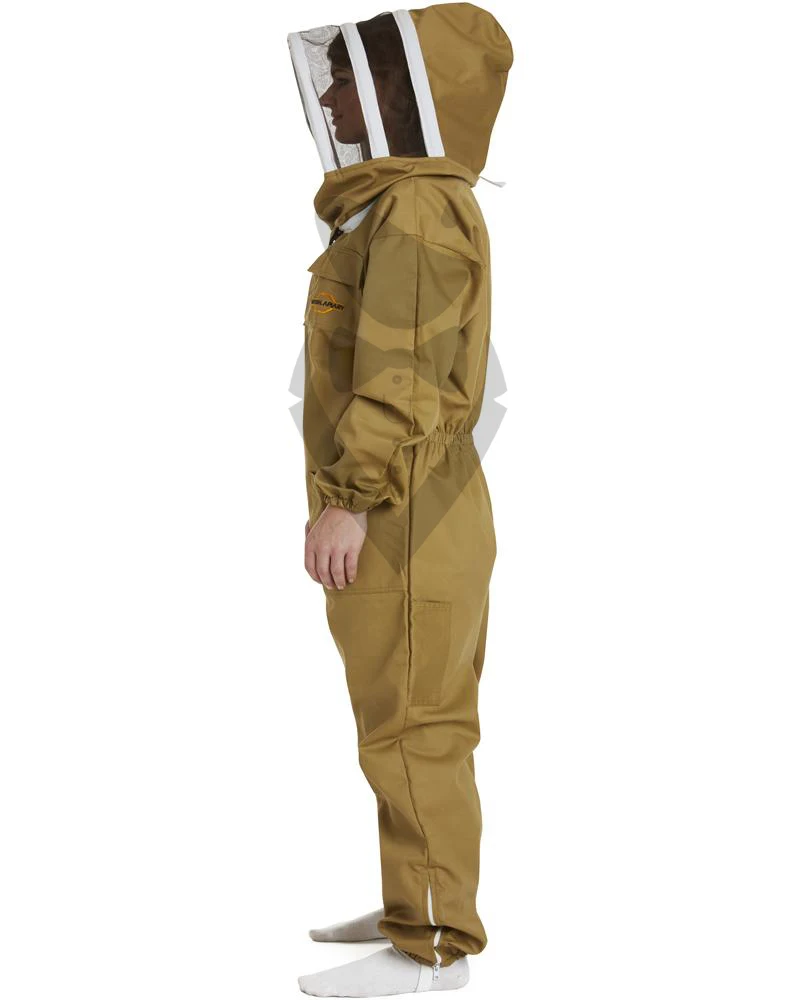 Hot Sale Beekeeping Suit Ventilated Fencing Veil Suit Bee Beekeepers Hooded Full Body Coverall Beekeeping Wears