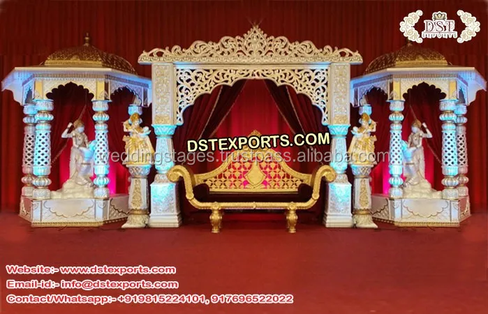 Majestic Srilankan Wedding Stage Setup Grand Mughal Wedding Stage Decor Kenya Exclusive Chennai Wedding Event Stage Decoration