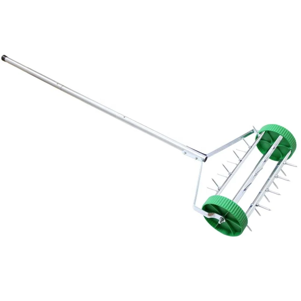 (GD-16195)  Rolling Lawn Aerator