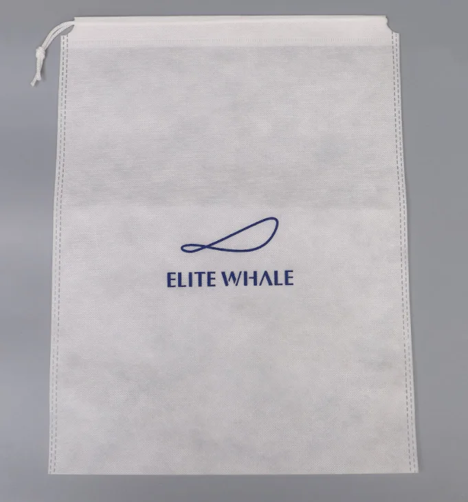 
eco friendly Customs Recycled cheap Shopping pp non woven fabric grocery bag With Printing Logo non woven bag drawstring 