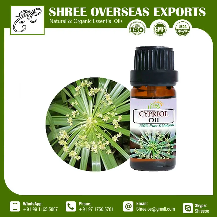 High Quality Pure Organic Cypriol Essential Oil Supplier