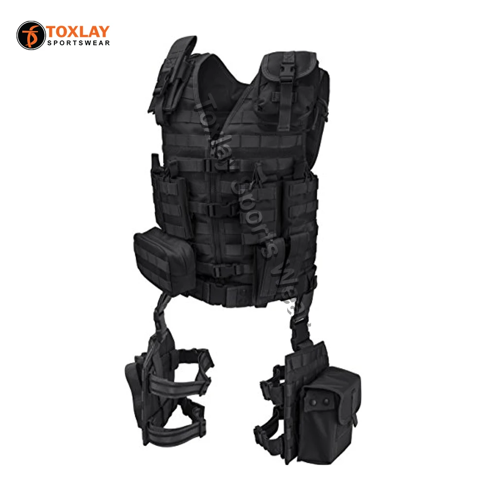 High quality military bulletproof vest army ballistic vest Combined Tactical molle bullet proof vest riot armor