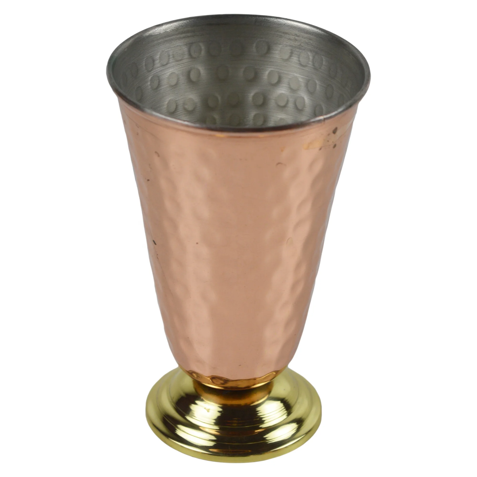 Decor Brass Glass For Drinking Home Decor Restaurant Hotel Design Plated Finishing Hammer Design Glass