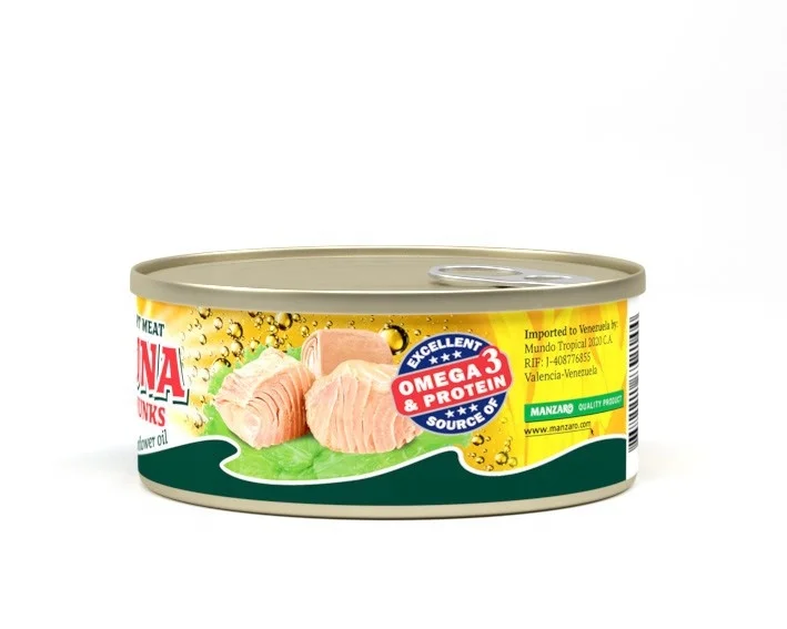 High quality BONLIFE Tuna Chunks in oil, light meat