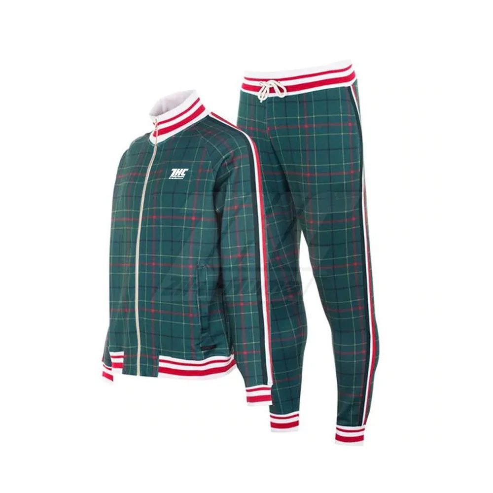 Training and Jogging Wear Men Track Suit Logo Design Track Suit Customized Adults Casual Wear Spring 20 Sets Cotton / Polyester