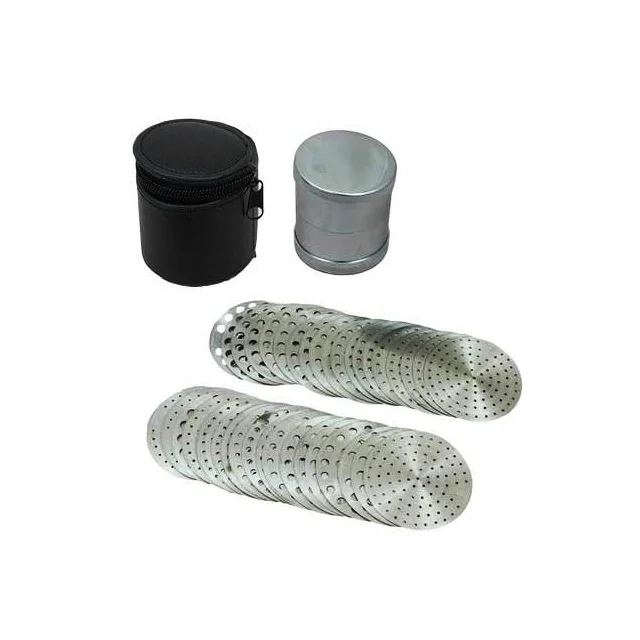 Diamond Washing Cup Gemstone Cleaning Glass Jar with Sieve
