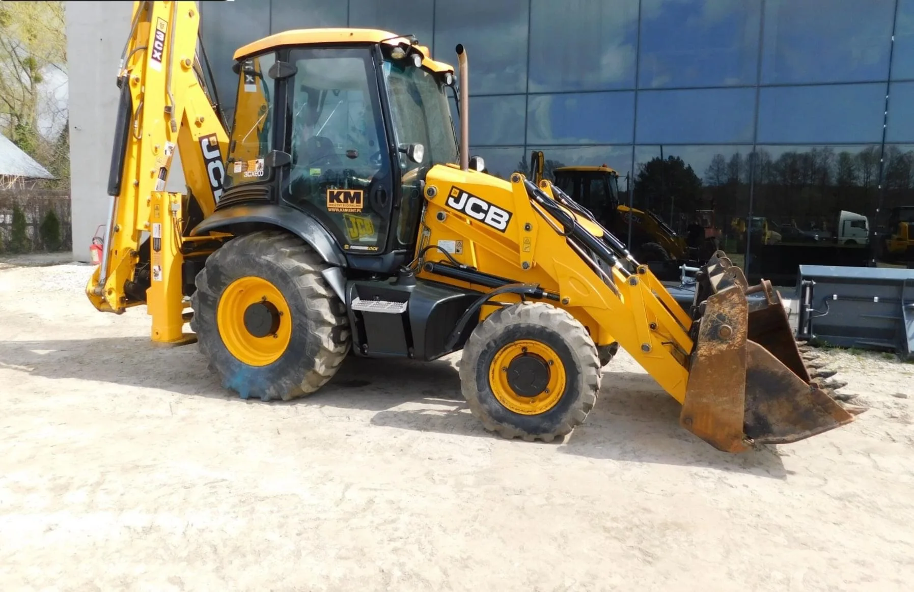 USED JCB 3CX high quality backhoe wheel loader in good condition