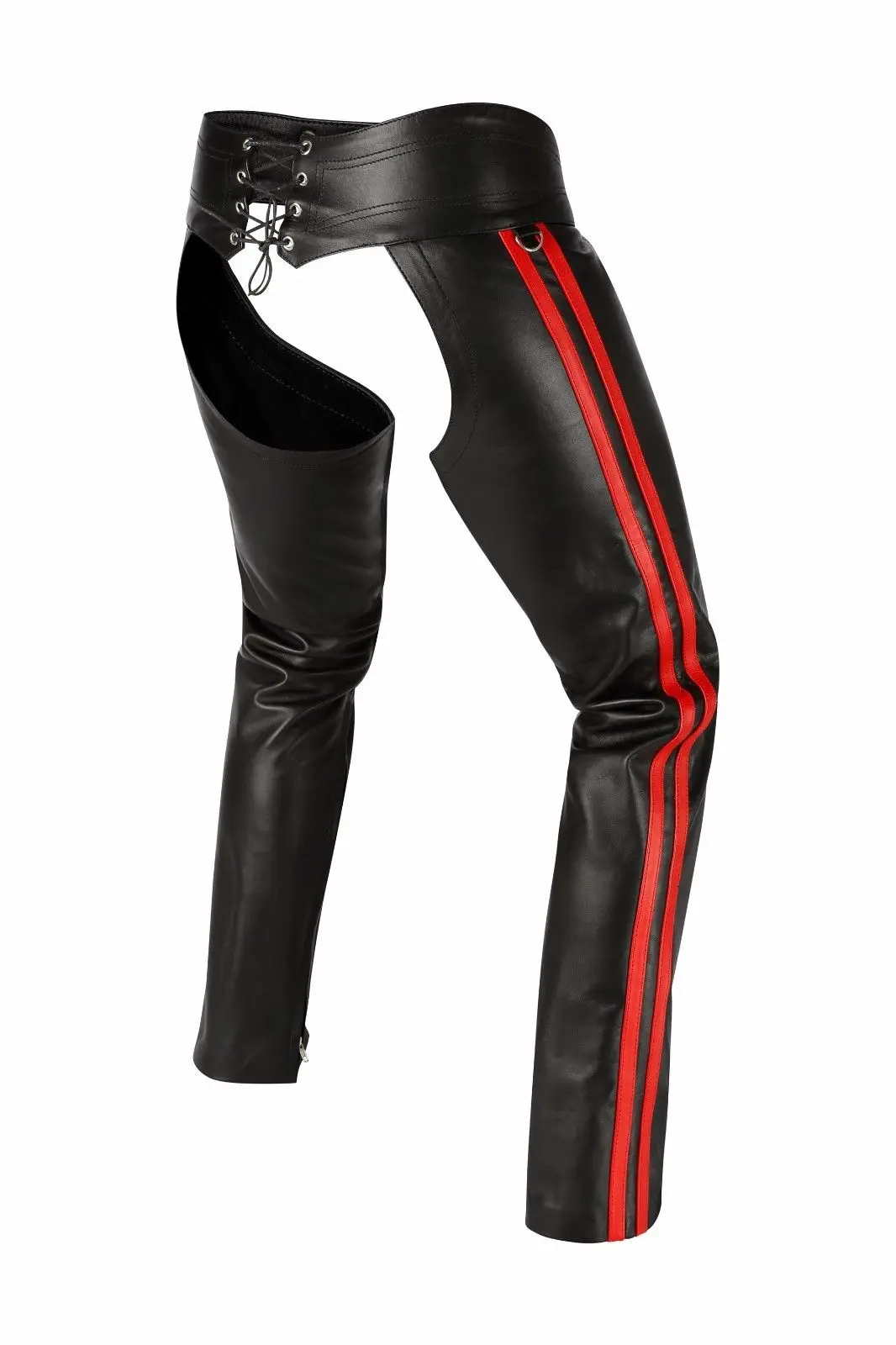 Fashion Genuine Leather Chaps Causal Biker Leather Pant Gay Bluf Trouser Motorcycle Leather Chaps Pants OEM Wholesale