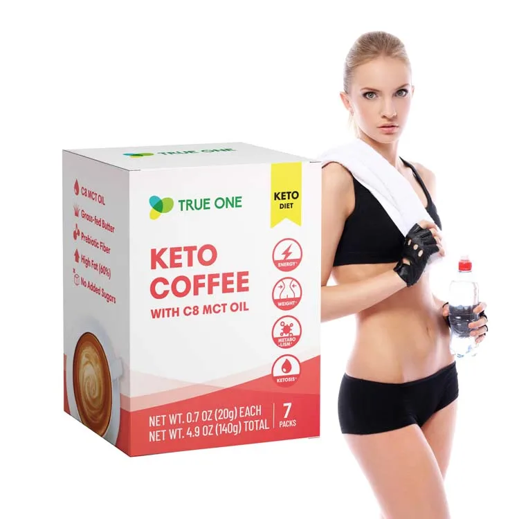 Bulletproof coffee keto powder with C8 MCT oil