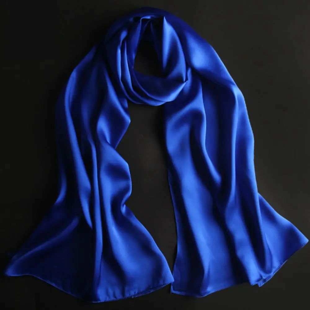 Luxury 100% silk fabric satin 12/15.5/19/22 momme charmeuse customized color and printing for dress and scarf