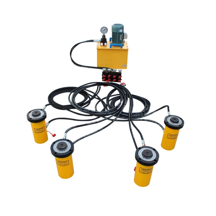 ce certificated 200ton 400ton 500ton 800ton 1000ton double acting synchronous hydraulic cylinder for moving a house