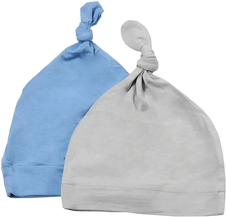 
100% Cotton Wholesale Knotted Baby Beanie 