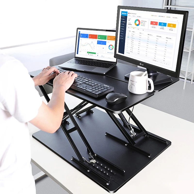 modern adjustable foldable computer desk office top computer standing desk table WT01-20