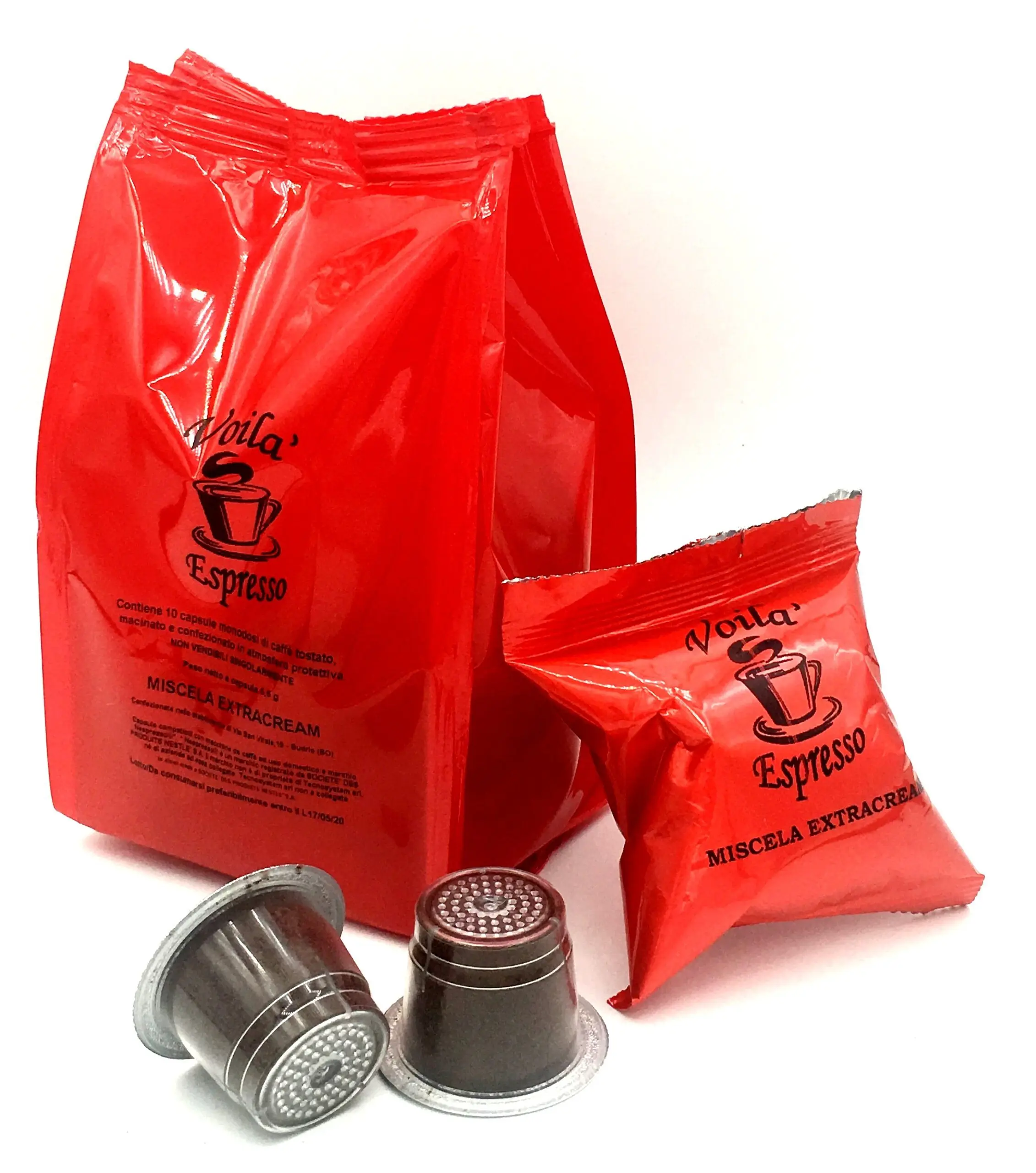 Coffee Capsules Compatible Nespresso Private Label  Espresso classic - Italian Coffee