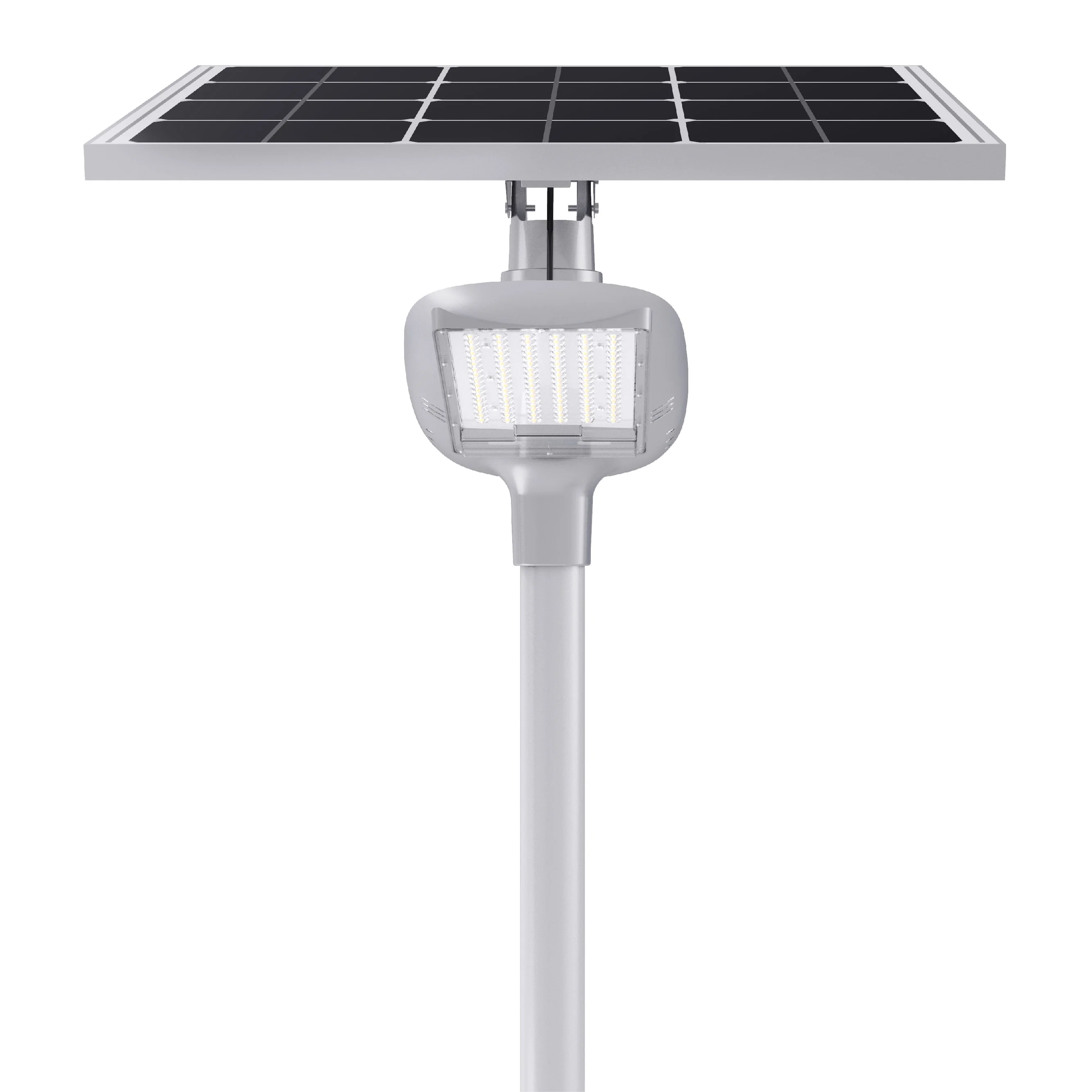 dusk to dawn solar lights outdoor  lampadaire solaire 3600lumen 7200Lumen  outdoor farm solar light 60w solar street lighting