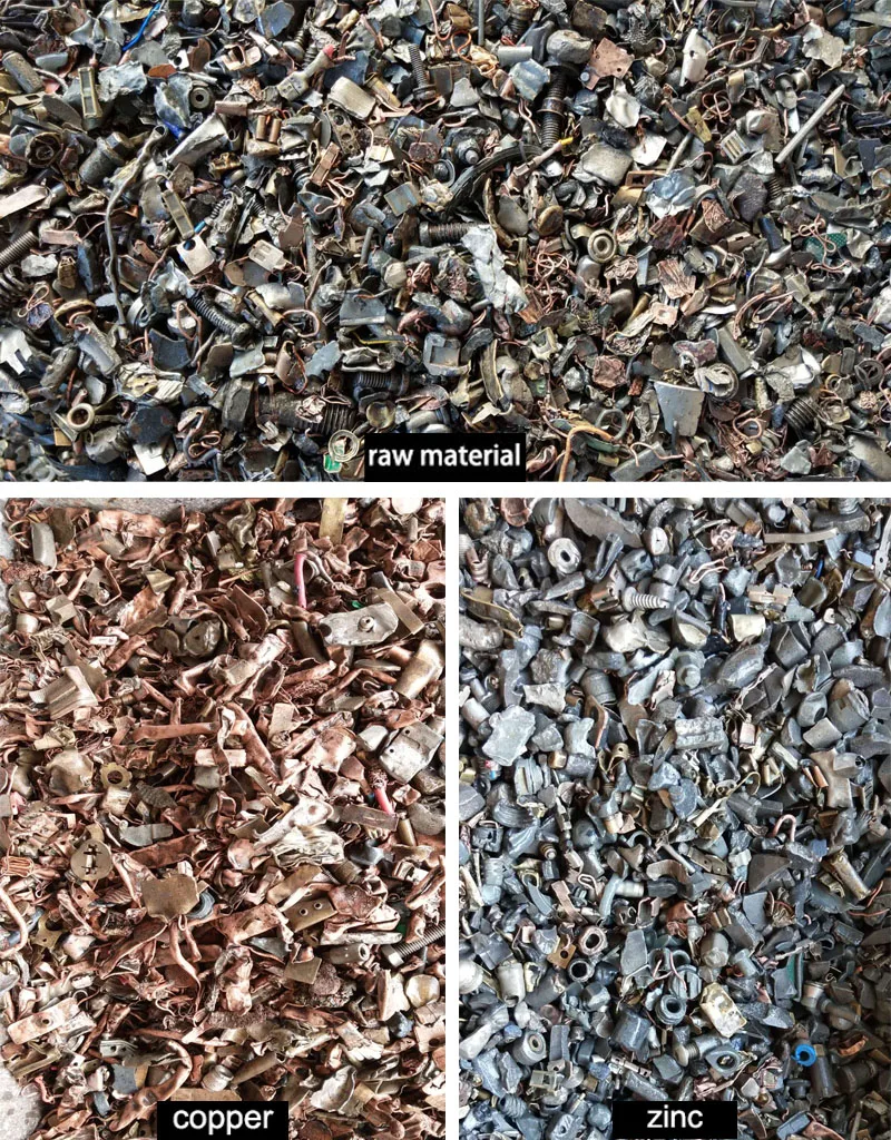 Optical Separating Machine With CCD Camera Sorting Copper/Brass/Aluminum