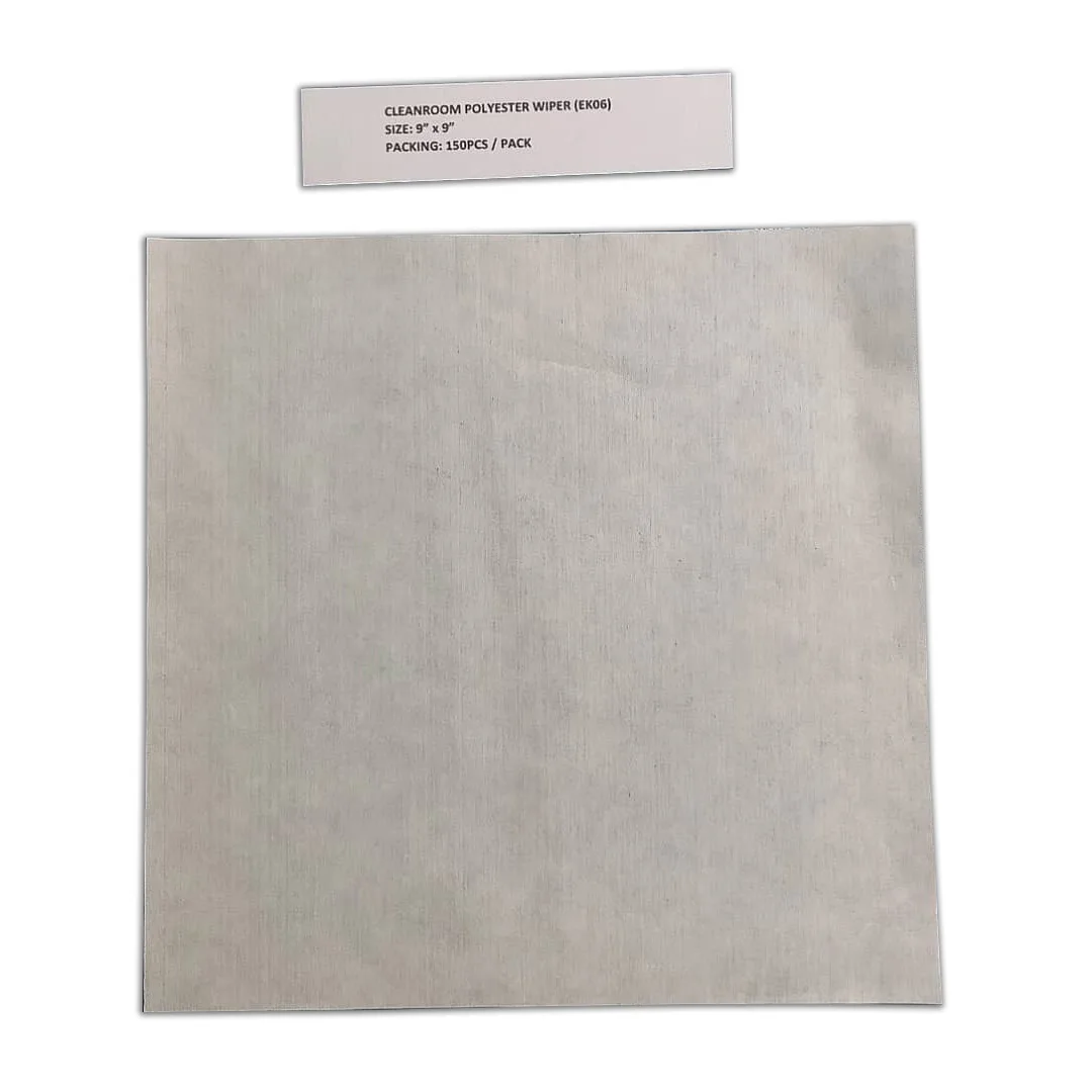 
Cleanroom Wiper Lint Free Non Woven Cleaning Wipers in Multiple Sizes 