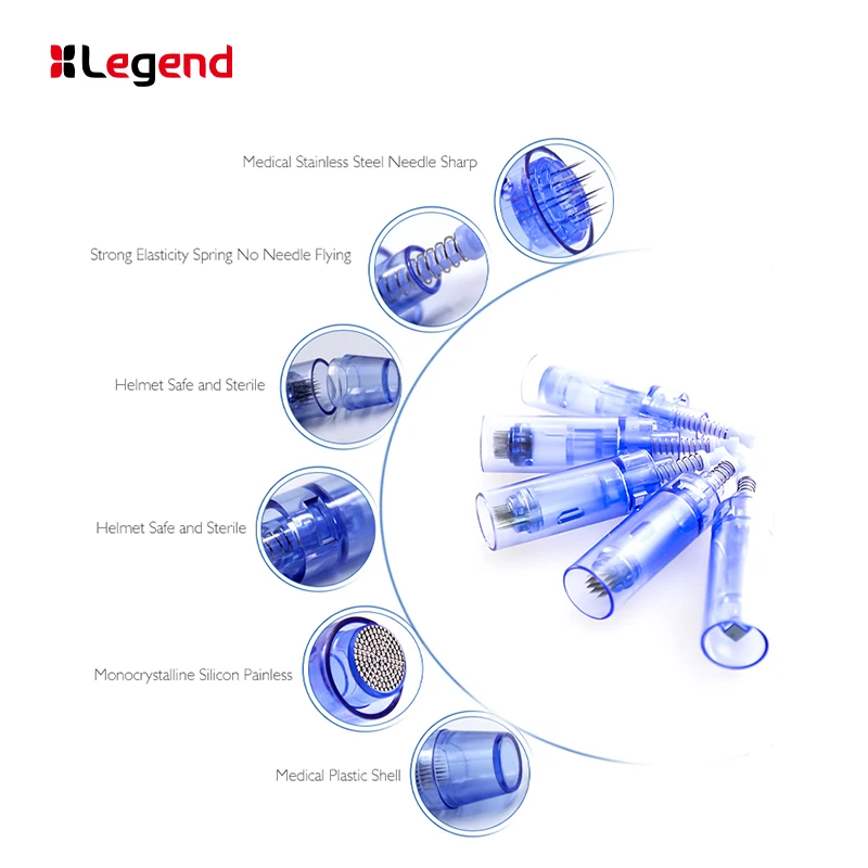 Replacement Bayonet Cartridge Needles For ULTIMA A6   Electric Dr/Pen Derma Microblading Needles Micro Stamp Needling Dermopen