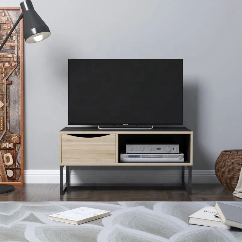 Wholesale custom Living room furniture wooden TV cabinet with drawer