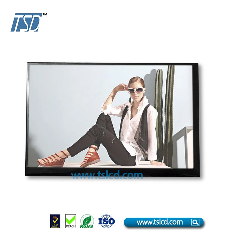 7' 7 Inch High Brightness 1024x600 Resolution RGB Interface IPS TFT LCD Screen