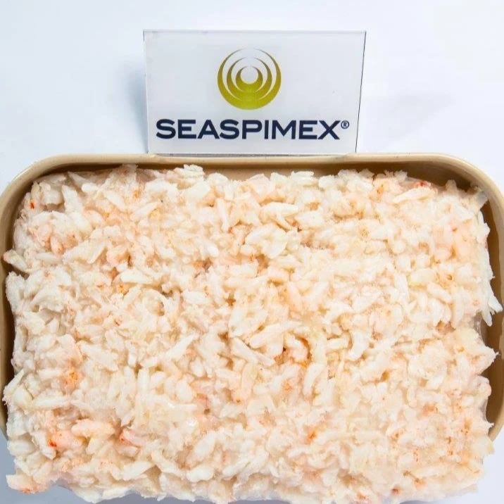 
FROZEN RED PORTUNUS HAANII CRAB MEAT PRODUCT WITH SHELF LIFE 18 MONTHS AND NATURAL TASTE 