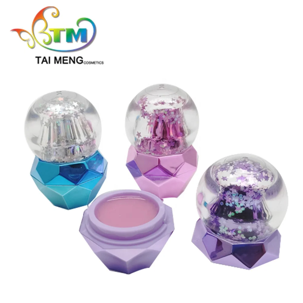 Glittery globe & electro plate fruit flavor private label lip gloss vendor