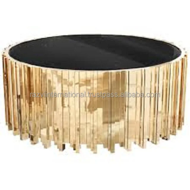 Gold plated beautiful center table