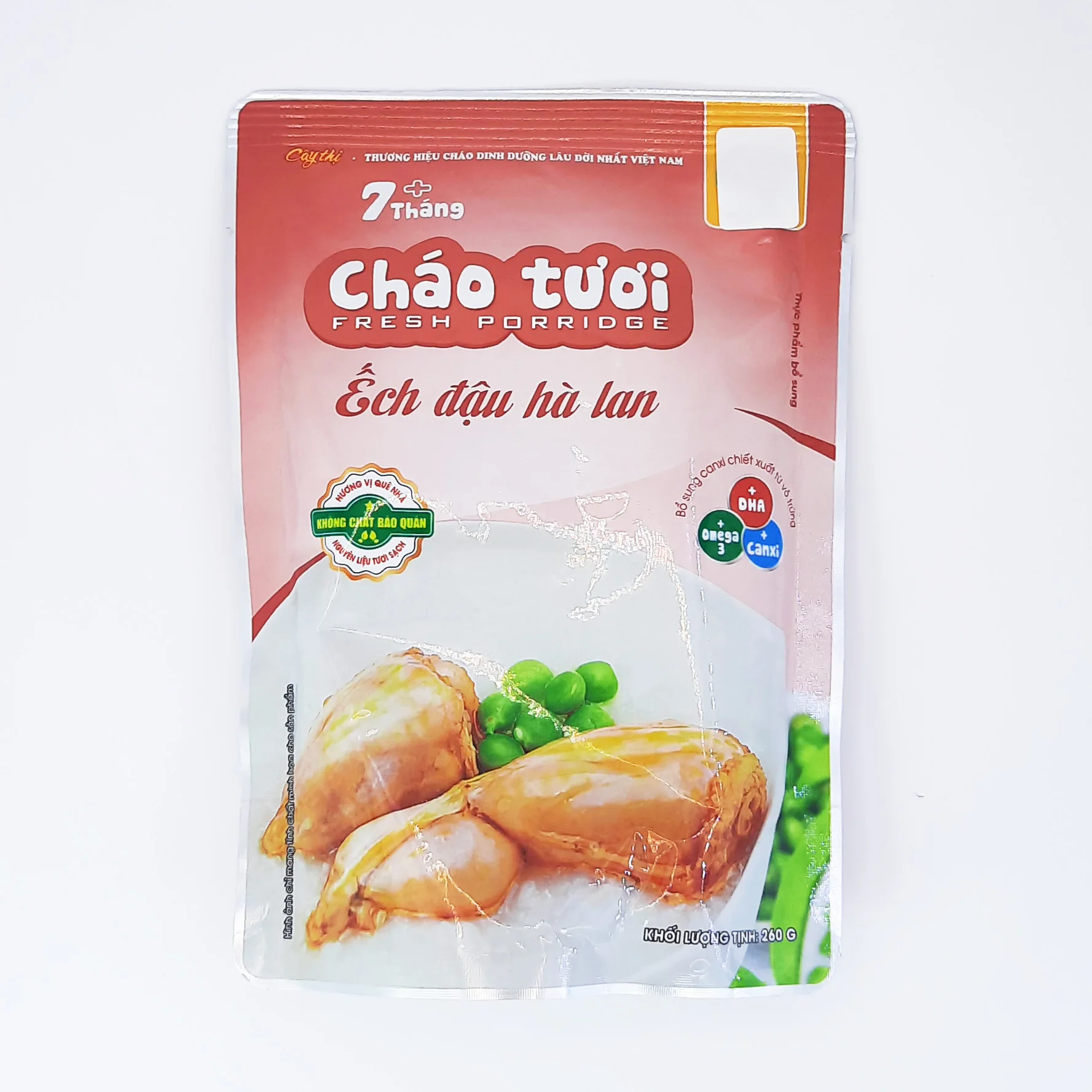 Хит продаж мгновенная каша из Вьетнама с изображением вкусной лягушки и гороха 260