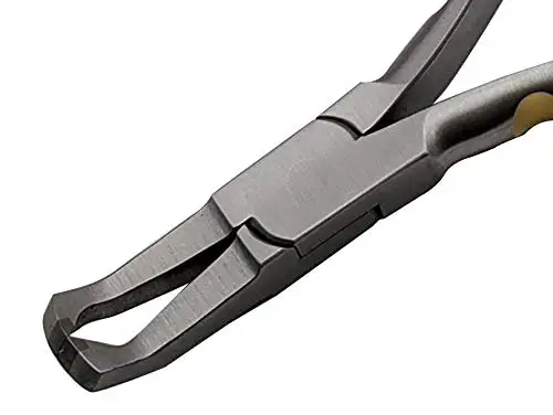 dental orthodontic bracket remover pliers for back teeth inner side brackets of teeth with tungsten carbide tip