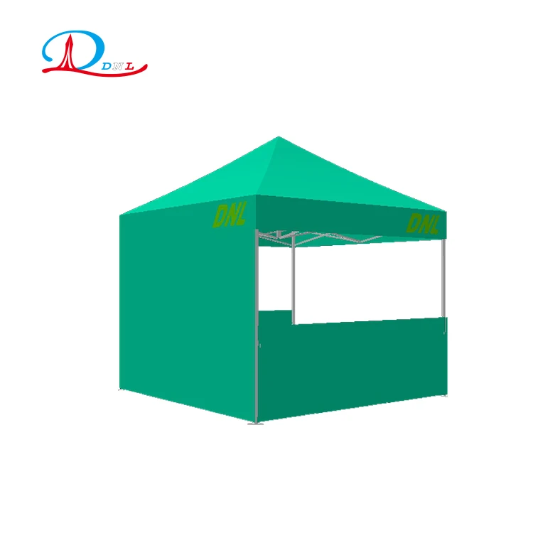 half wall Instant Shelter Pop Up Gazebos Canopy Wedding Party Tent