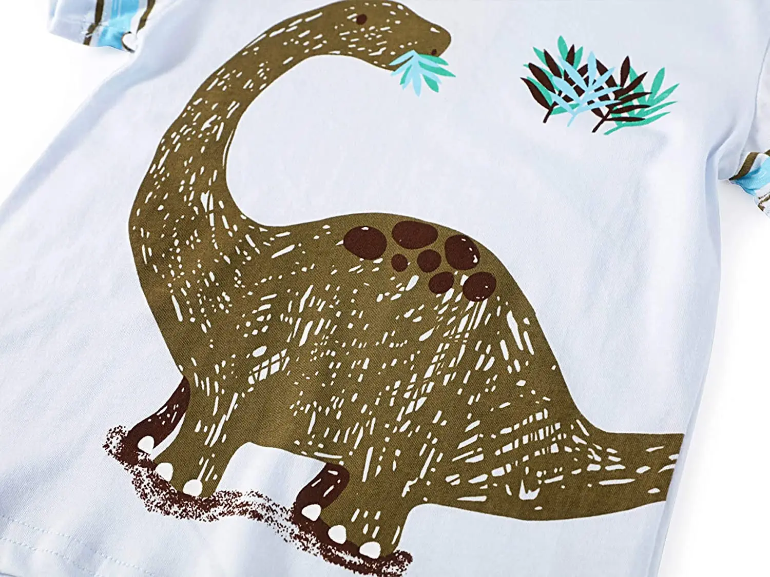 Children Clothing Two pieces T shirt Set Summer Cartoon New Kids Cotton Cute Sets Baby Boy Clothes
