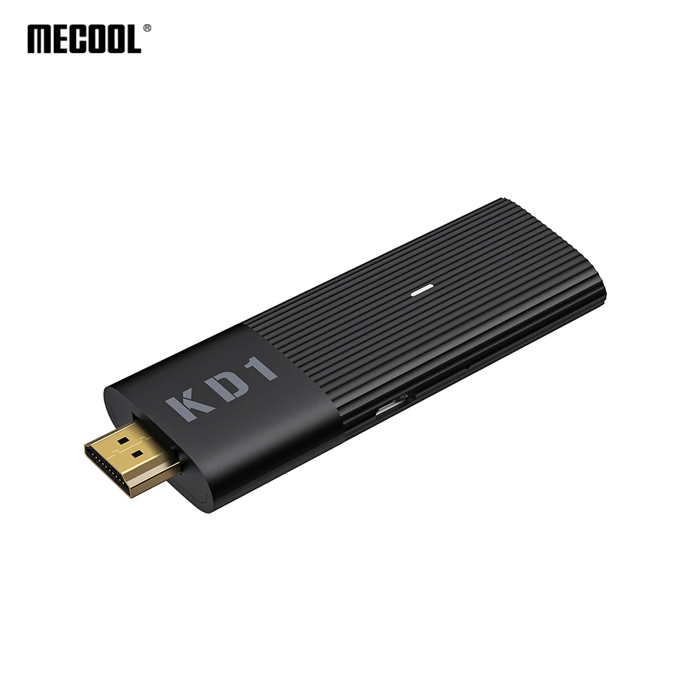 Новинка 2021 ТВ-ключ MECOOL KD1 Amlogic S905Y2 2 ГБ 16 сертифицированный Google Wi-Fi 4 ГГц/5 ГГц беспроводной на Android 10 0