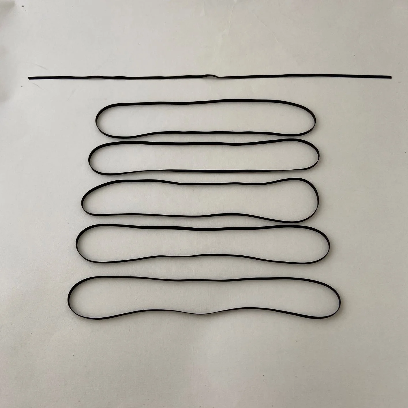 
Flat Rubber Turntable Belts replacement for Your Vinyl Collection 