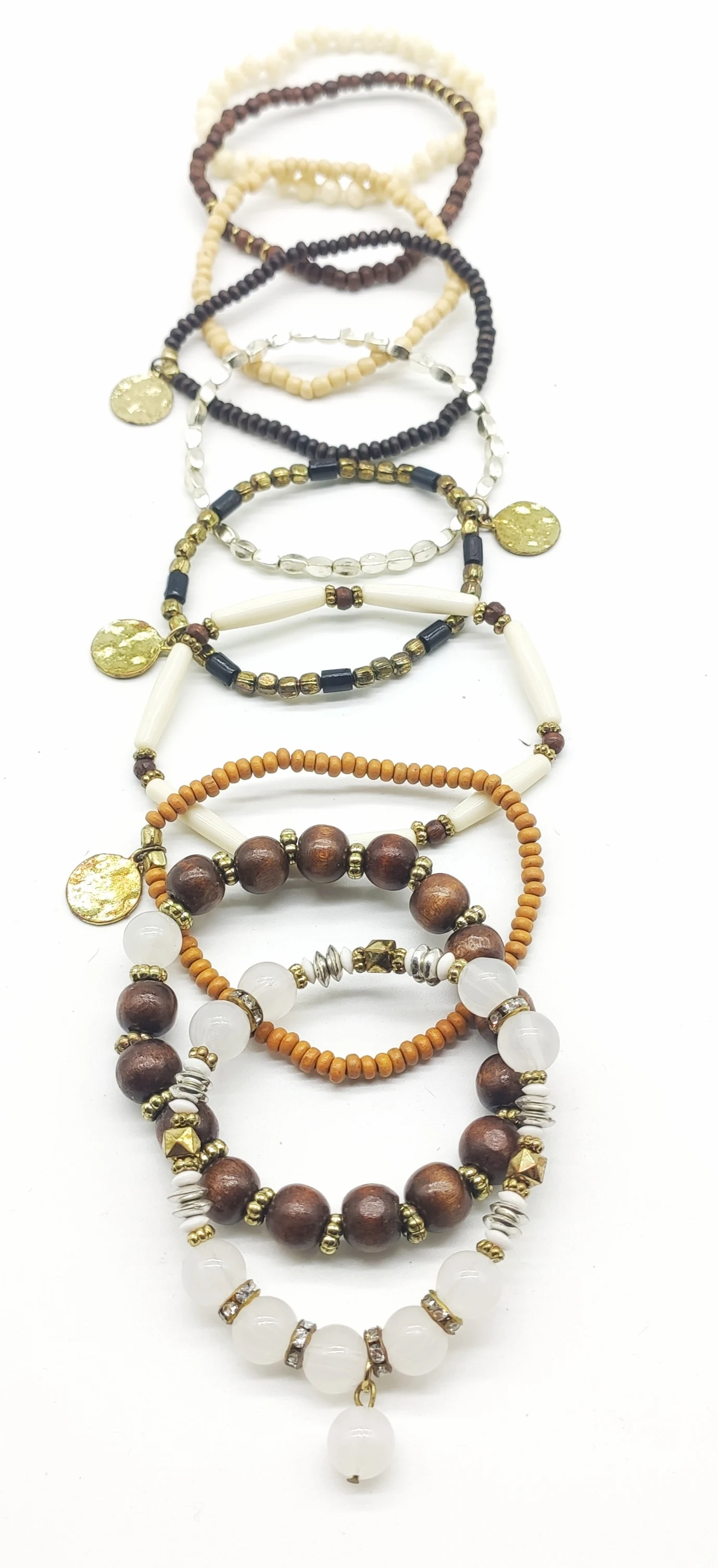 wholesale Handmade Seed beads 10 set  Bracelet  Women Cuff Bracelet Boho Style for women Fashion Accessories from India.