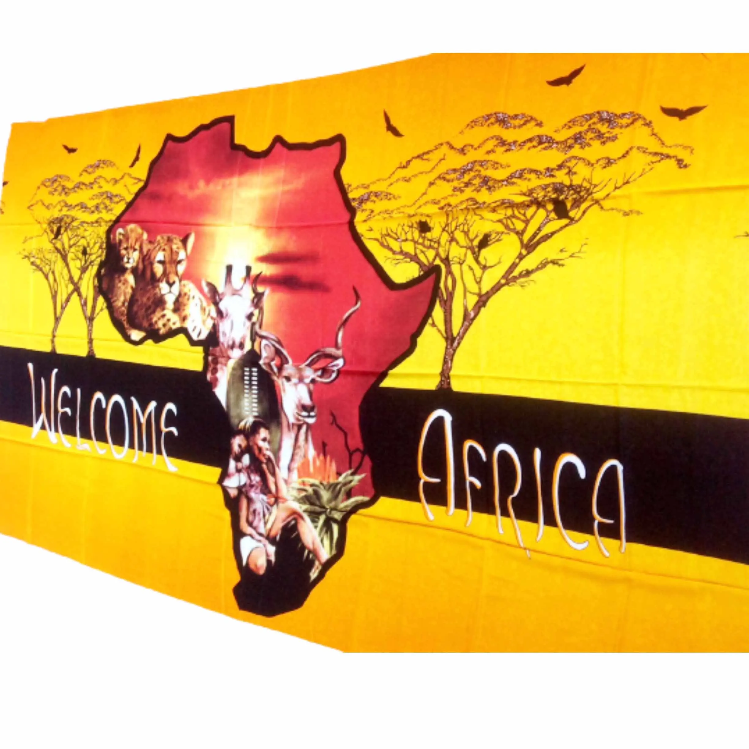 2022 Africa Animal Print Beach Dress Cover up 100% Sarong Beachwear Pareo Swimwear