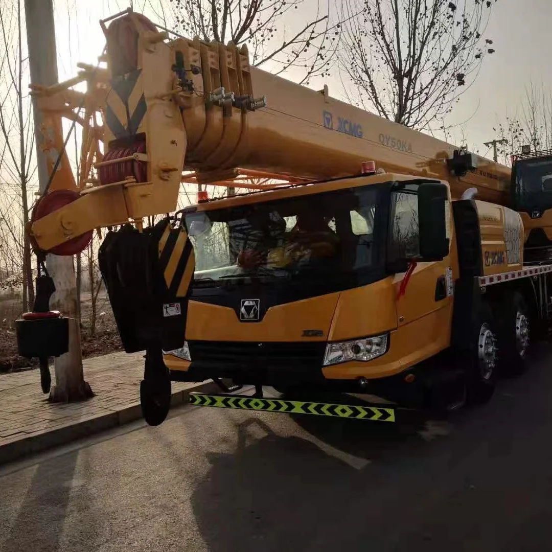 Widely used 50t boom crane with big cabin direct sale,Excellent Engine and gearwheel !!! No welding parts !!!