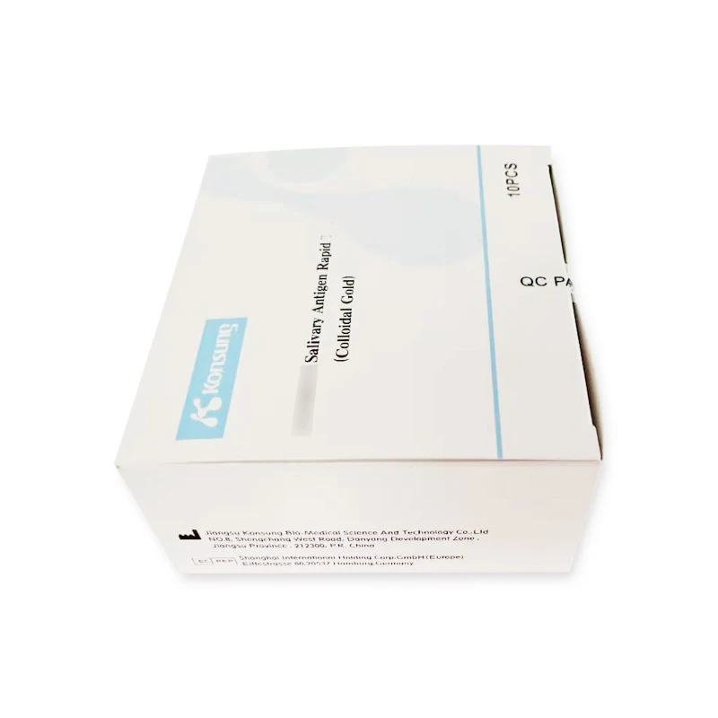 Saliva test (ICOVS-702G-2) Disposable rapid diagnosis medical antigen saliva for 10 persons