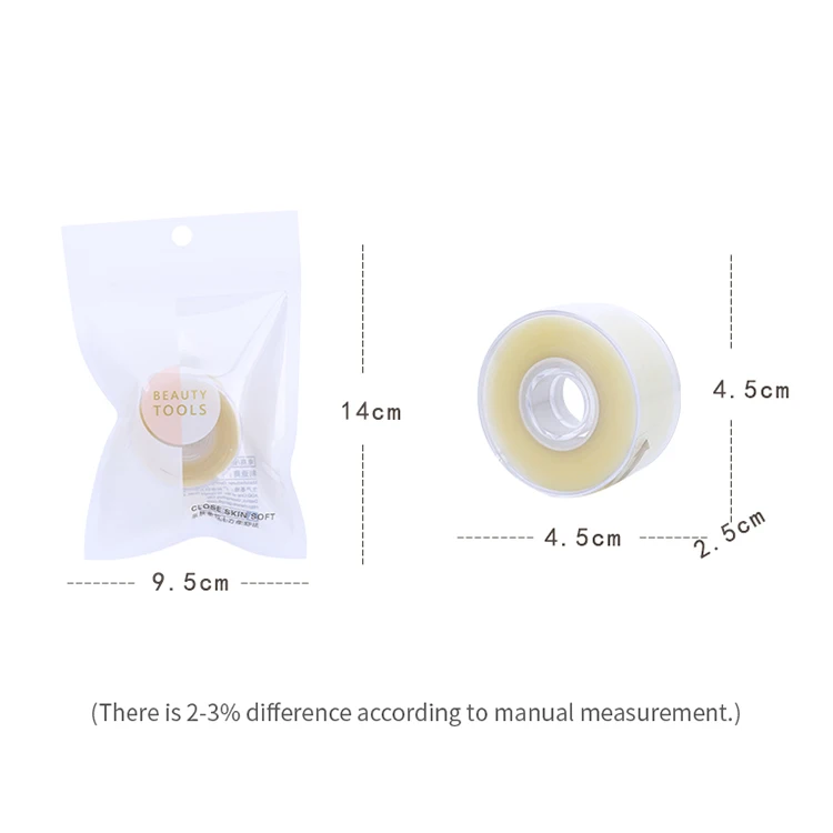 Lameila OEM Double Sided Eyelid Tape 300pc Lady Eye Beauty Tool Large Size Invisible Transparent Double Eyelid Tape A1035