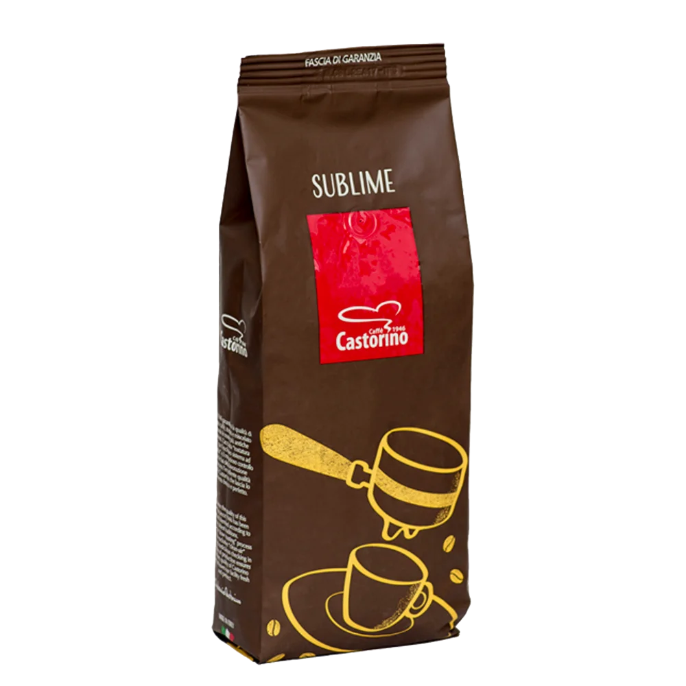 Premium Quality Castorino Whole Bean Coffee MISCELA SUBLIME 60% Arabica for home / HO.RE.CA.