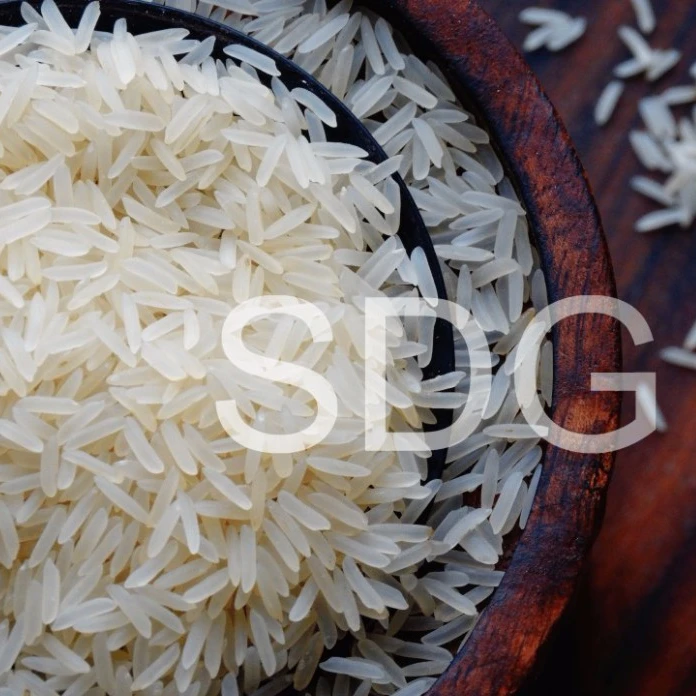 
INDIAN SHARBATI WHITE SELLA BASMATI RICE 