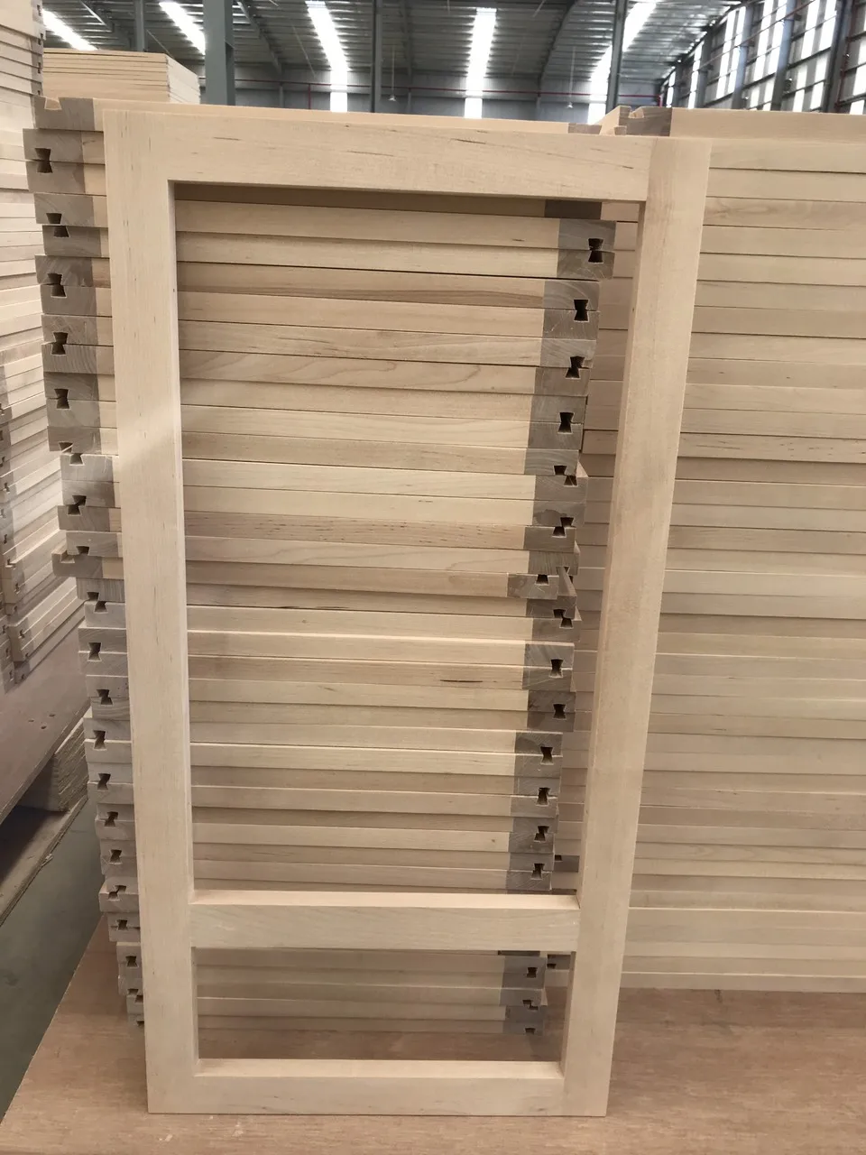 High Quality Face Frame by Solid wood or Plywood Used for Kitchen Door/Cabinet/Picture Frame/Mirror For Sale