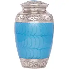 Готовая наклейка с изображением морского дна ручной резкой и эмалированной кремацией/урной