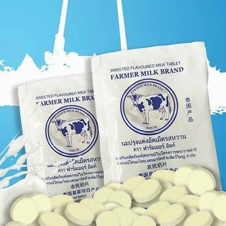
Thailand Granulated Milk Tablet Candy - Farmer Milk Brand 