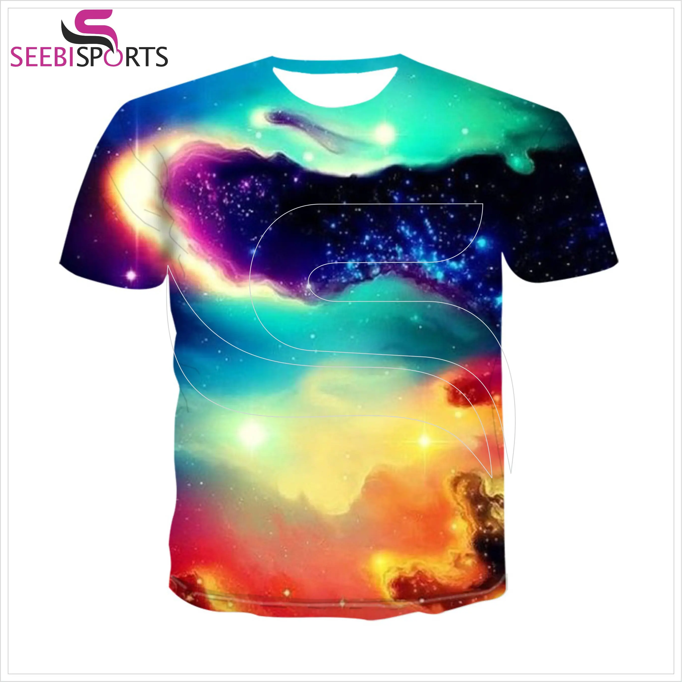 
2021 High Quantity Custom Dye Sublimate Color Print 90% Polyester 10% Spandex Sport T Shirt 100 Percent Polyester Blank T-Shirt 