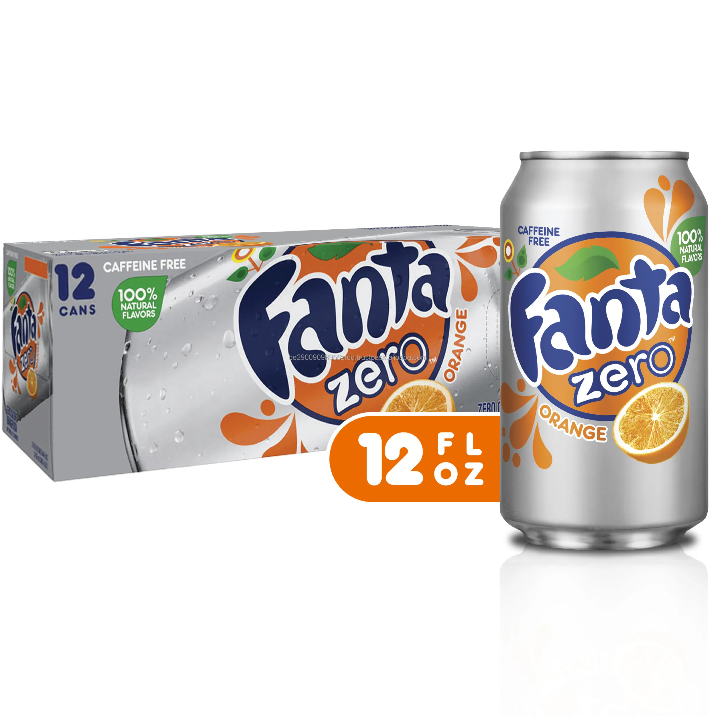 FANTA апельсин, манго, персик, красное яблоко 355 мл без кофеина 100% натуральные ароматы