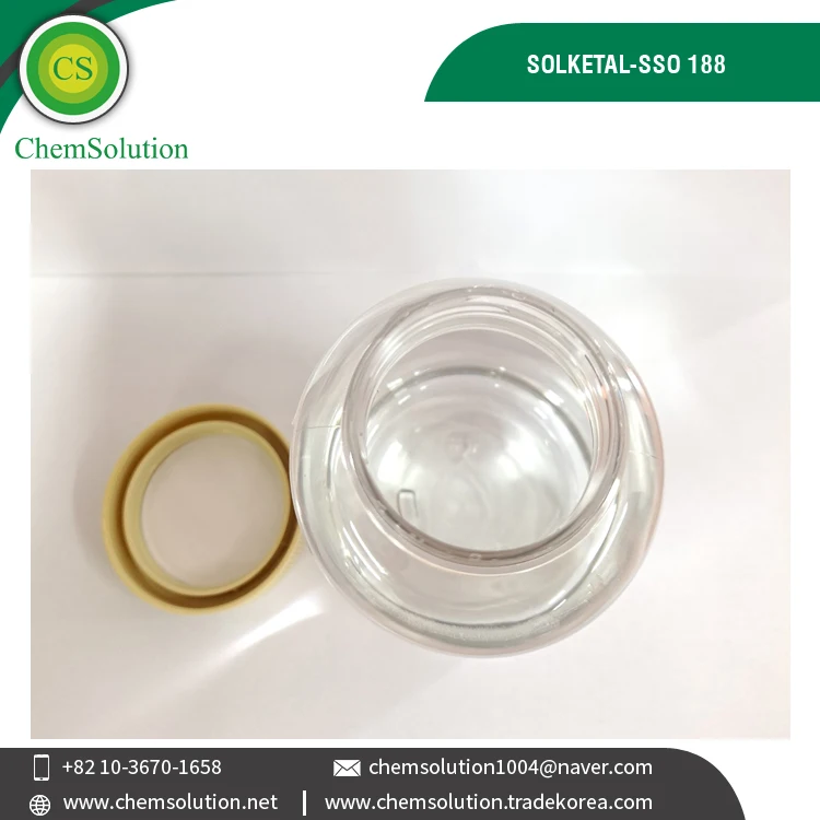 Highest Quality Eco-Friendly 100% Purity Solketal - SSO 188 from Trusted Dealer