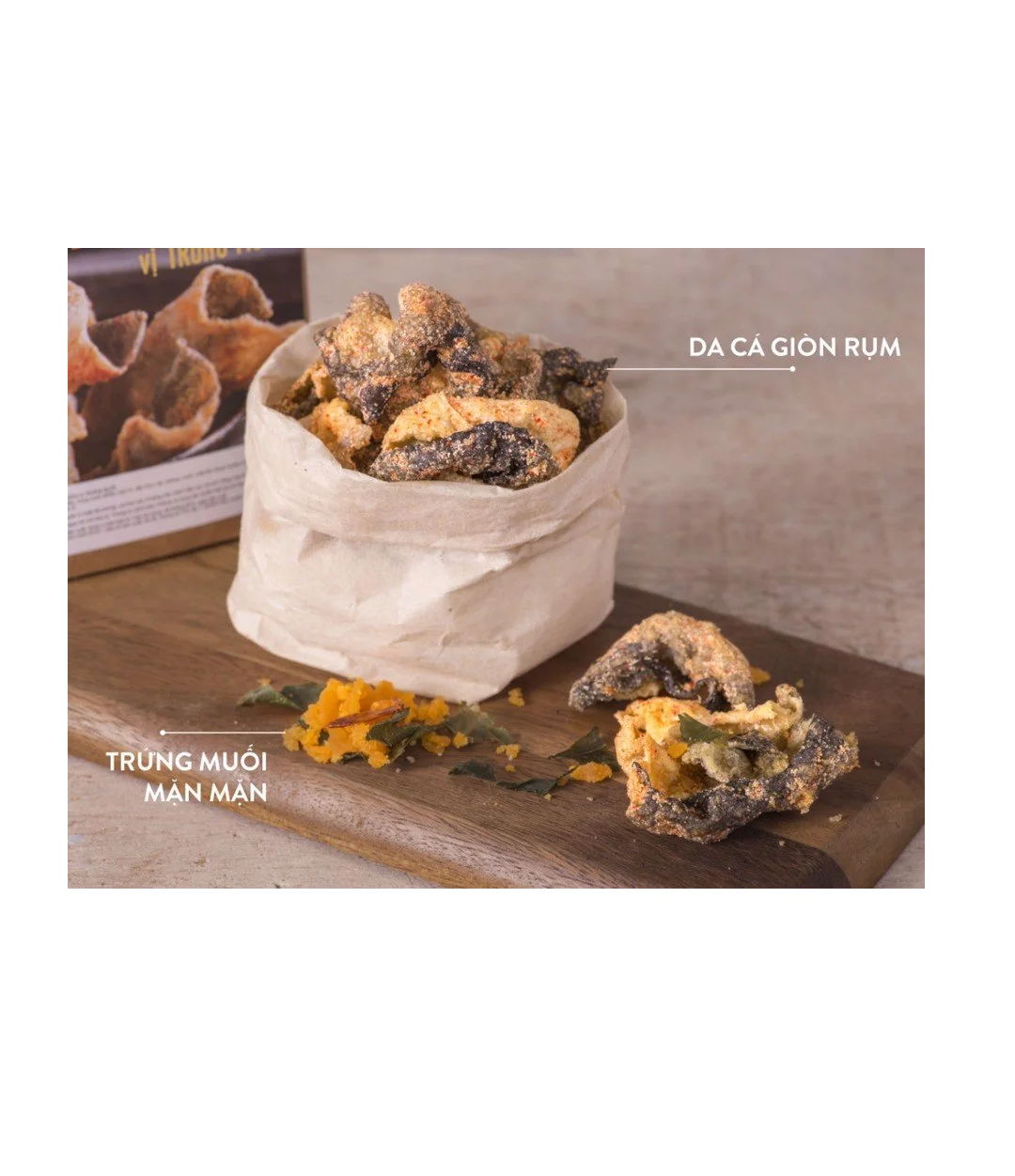  Лучший вкус яйца BASA Закуска со вкусом соленых яиц оптовая продажа хрустящие закуски из Вьетнама